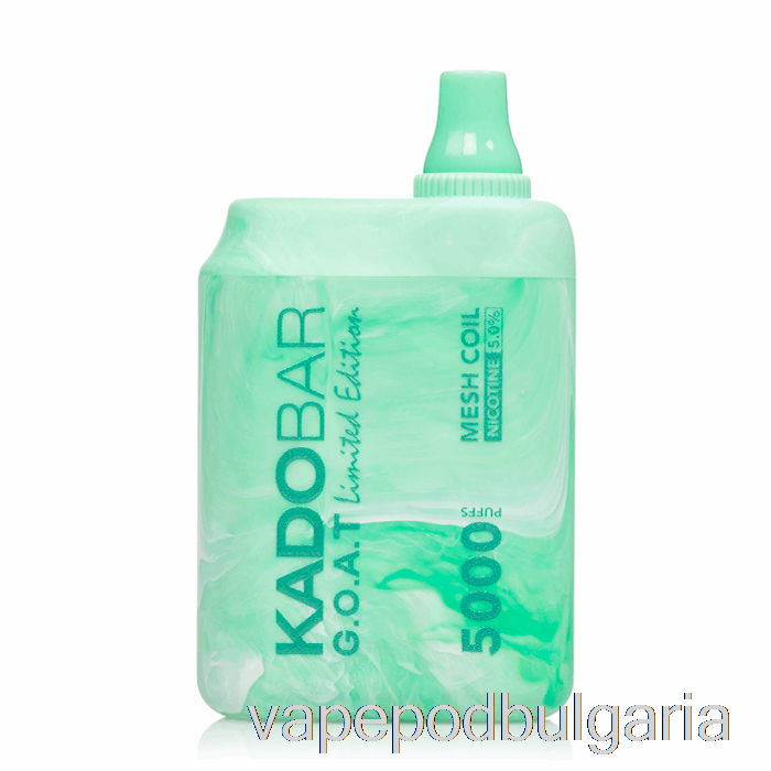 Vape Течности Kado Bar Goat 5000 за еднократна употреба The Real Miami Mint